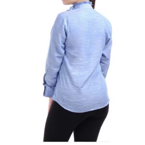 Elegant Denim Shirt Back